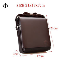 Load image into Gallery viewer, shoulder briefcase leather bag casual