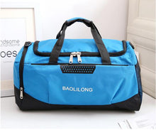 Load image into Gallery viewer, Sports Gym Bag With Shoes Pocket Waterproof Travel Bag