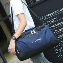 Load image into Gallery viewer, Sports Gym Bag With Shoes Pocket Waterproof Travel Bag