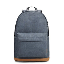 Load image into Gallery viewer, Canvas Backpack Gray Casual Rucksacks 15inch Laptop Backpacks