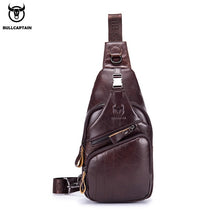 Load image into Gallery viewer, BULLCAPTAIN 2020 Genuine Leather Shoulder Bag