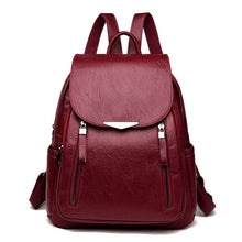 Load image into Gallery viewer, Casual Leather Backpack