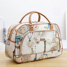 Load image into Gallery viewer, PU Leather Large Capacity Waterproof Casual Travel Bag