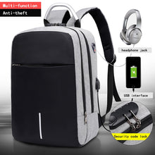 Load image into Gallery viewer, Multifunctional Laptop USB Charging Backpacks Waterproof