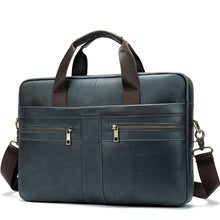 Load image into Gallery viewer, Genuine Leather laptop bag