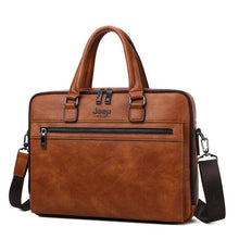 Load image into Gallery viewer, JEEP BULUO Brand High Quality Business Briefcase Bags For 14 inch laptop
