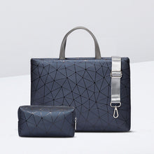 Load image into Gallery viewer, PU Leather Bag for Laptop 11"12" 13" 14" 15.6" Geometric Case For MacBook Air/Pro
