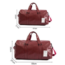 Load image into Gallery viewer, New Weekend Outdoor Travel Bag Leather  Bag
