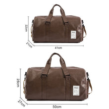 Load image into Gallery viewer, New Weekend Outdoor Travel Bag Leather  Bag
