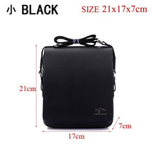 Load image into Gallery viewer, shoulder briefcase leather bag casual

