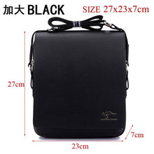 Load image into Gallery viewer, shoulder briefcase leather bag casual
