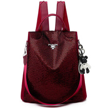 Load image into Gallery viewer, Fashion Anti Theft Women Backpack
