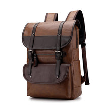 Load image into Gallery viewer, Leather Backpack Fashion Waterproof Bag
