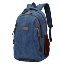 Load image into Gallery viewer, Casual canvas backpack
