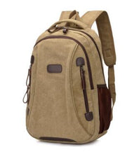 Load image into Gallery viewer, Casual canvas backpack
