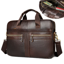 Load image into Gallery viewer, Genuine Leather laptop bag
