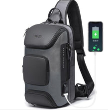 Load image into Gallery viewer, Shoulder bag USB Charge canvas
