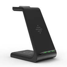 Load image into Gallery viewer, Bonola 3 in1 Wireless Charger For iPhone 11/Xs AirPods Apple Watch 23 Wireless Charging Stand for iWatch iPhone 11Pro/Xr/Xs Max
